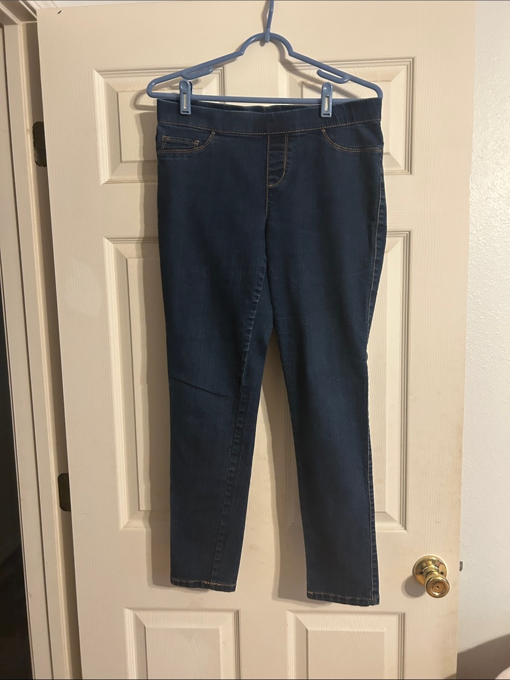 Faded Glory Dark Blue Pull-On Jeggings